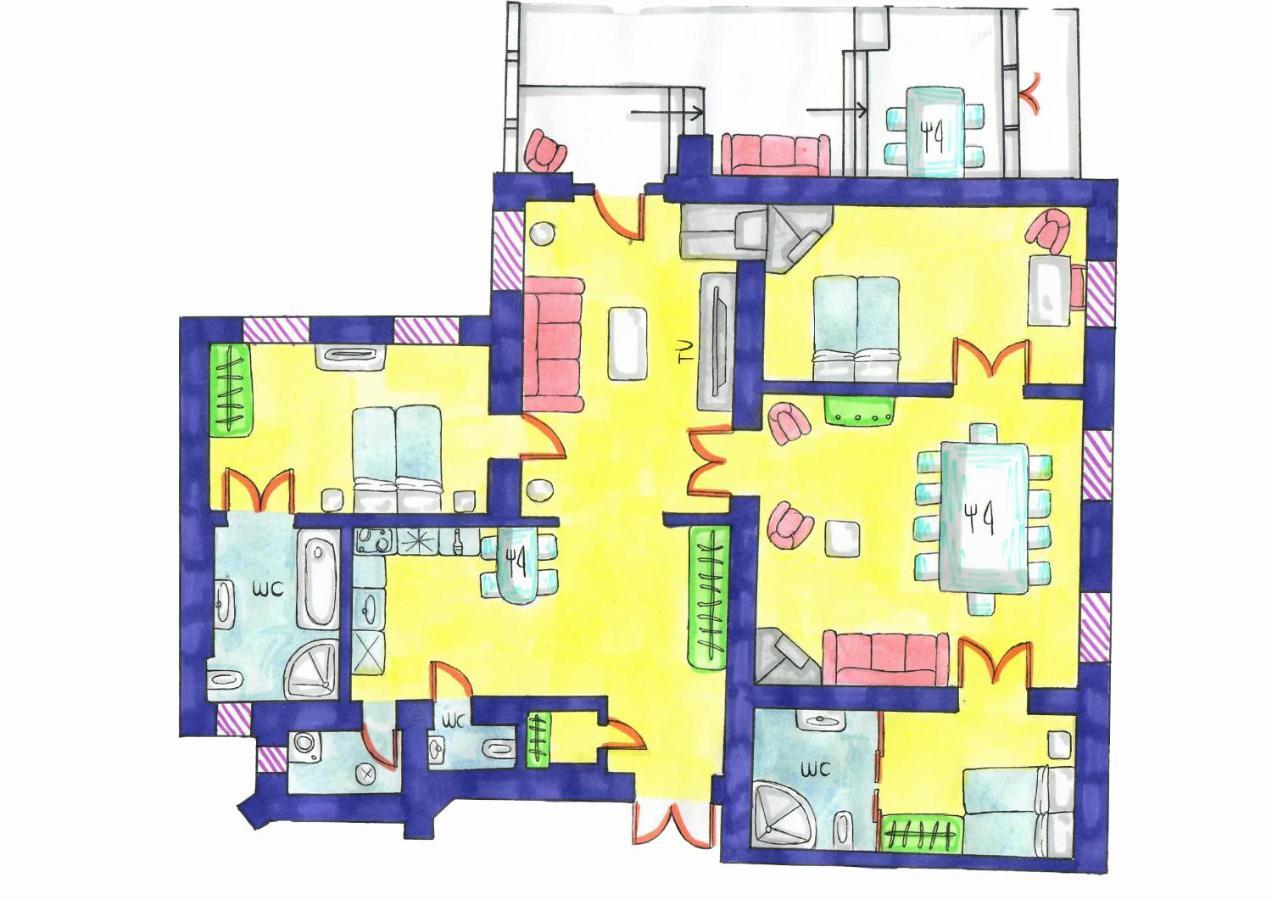Dandelion Apartment Vecpilsetas 리가 외부 사진